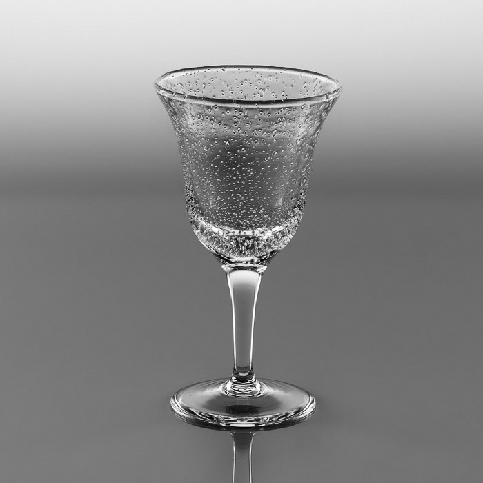 Bubble White Wine Glass