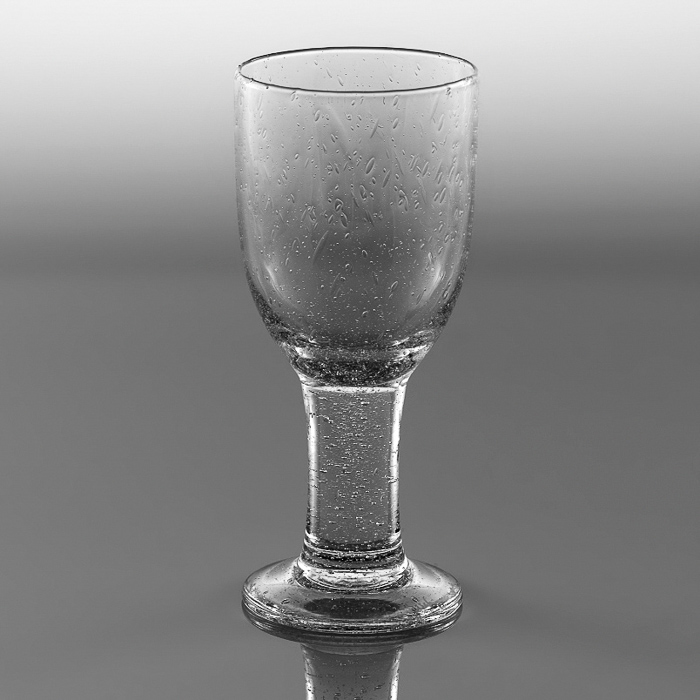 Cottage Bubble Red Wine Glass